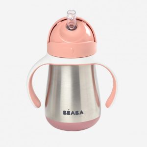 Cana inox cu pai 250ml Beaba