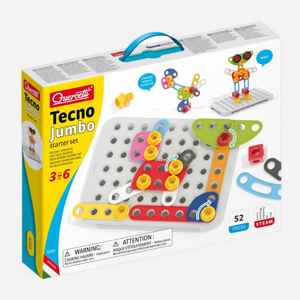 Joc Quercetti Tehno Jumbo Starter Set