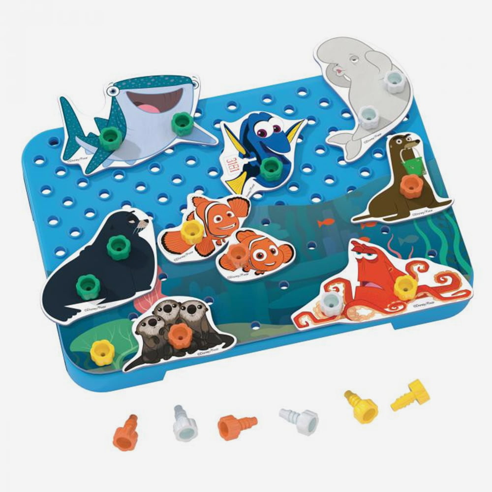 Joc Quercetti Tecno Puzzle Finding Dory 3-5 Ani - imagine 2
