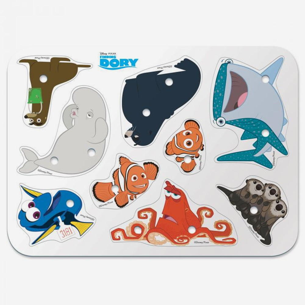 Joc Quercetti Tecno Puzzle Finding Dory 3-5 Ani - imagine 4