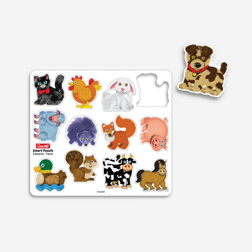Joc Quercetti Smart Puzzle Magnetic Ferma