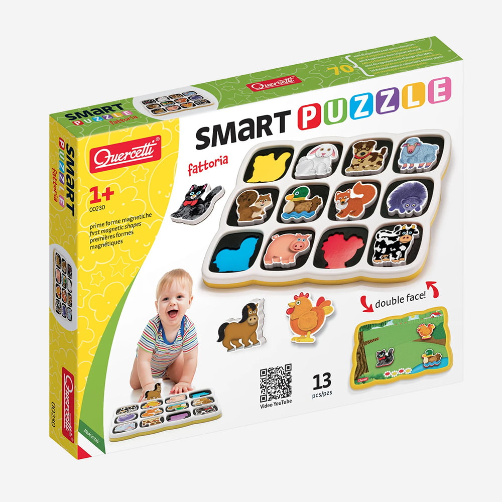 Joc Quercetti Smart Puzzle Magnetic Ferma