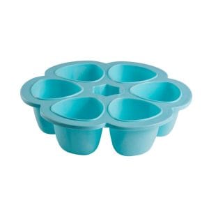 Recipient ermetic silicon multiportii Beaba Blue