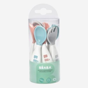 Set 6 lingurite si 4 furculite Beaba