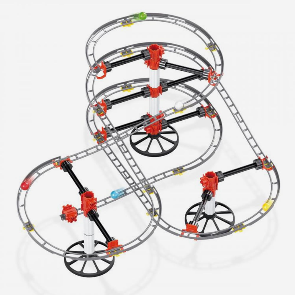 Skyraill Roller Coaster Quercetti 4,5 metri 6-12 Ani - imagine 2