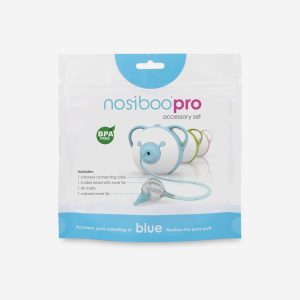 Set accesorii aspirator nazal electric Nosiboo Pro albastru