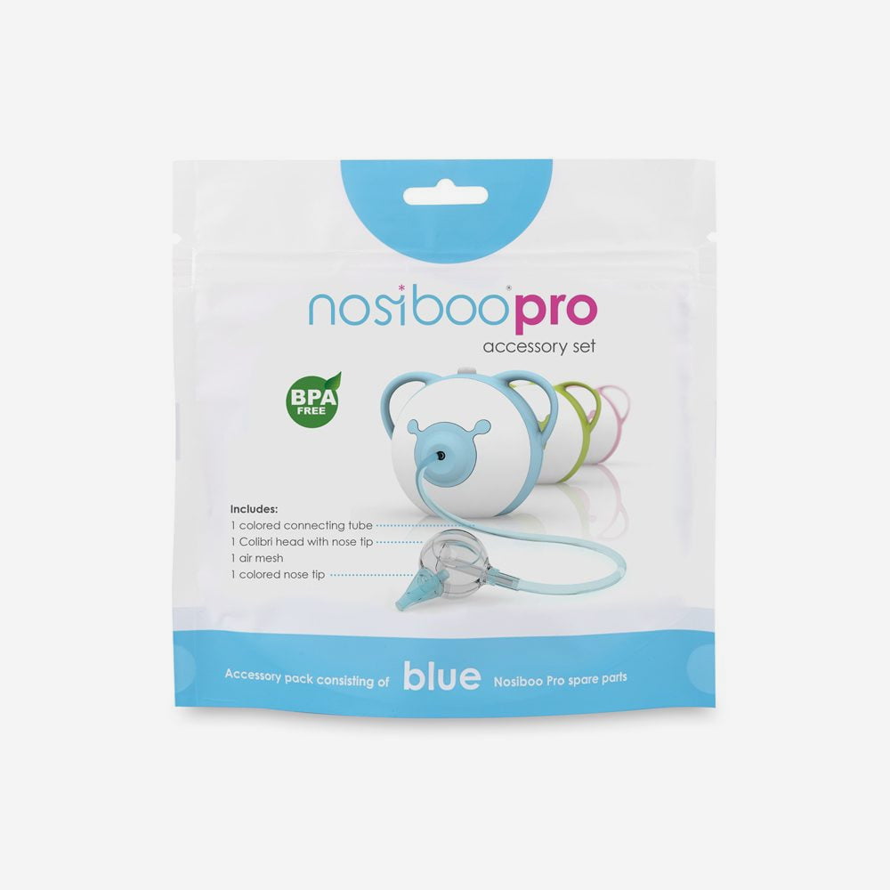 Set accesorii aspirator nazal electric Nosiboo Pro albastru