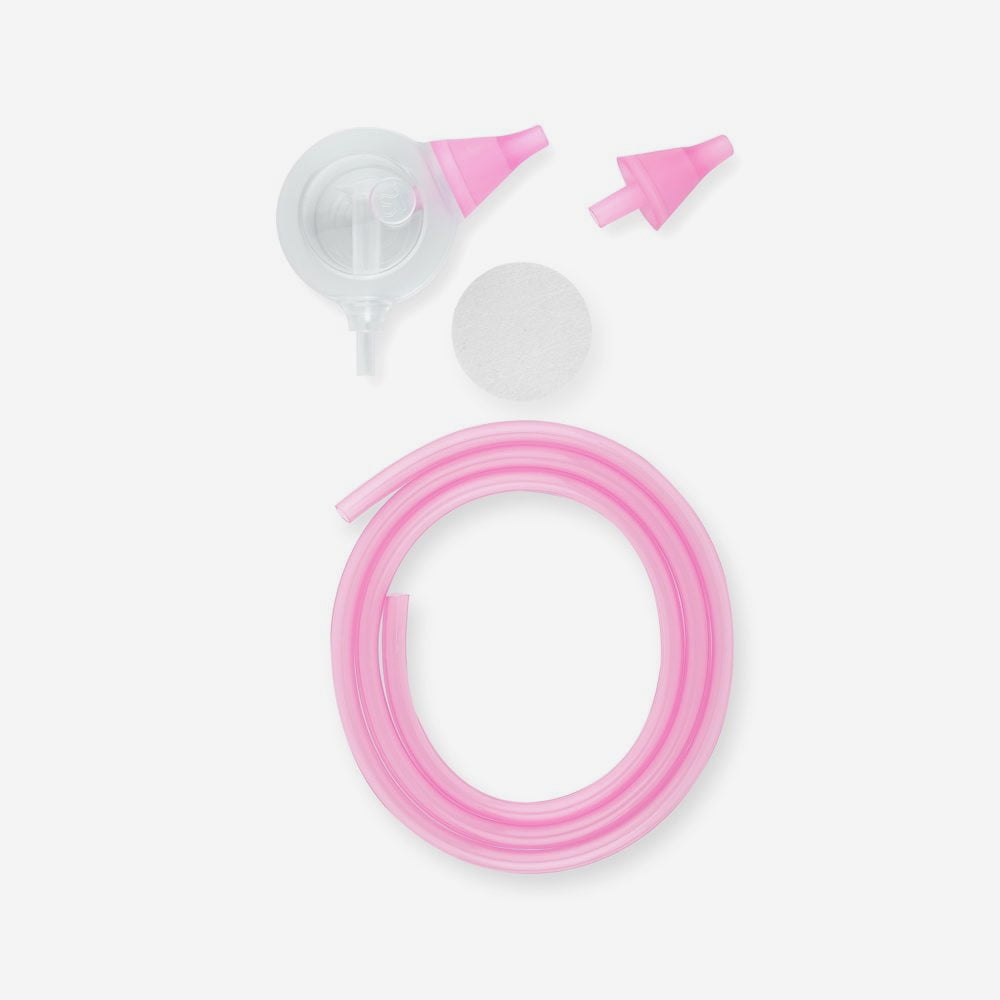 Set accesorii aspirator nazal electric Nosiboo Pro roz - imagine 2