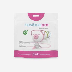 Set accesorii aspirator nazal electric Nosiboo Pro roz