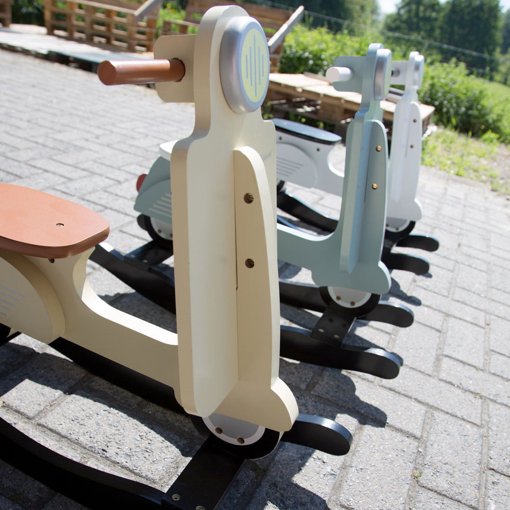 Balansoar Childhome Scooter MDF Alb - imagine 4