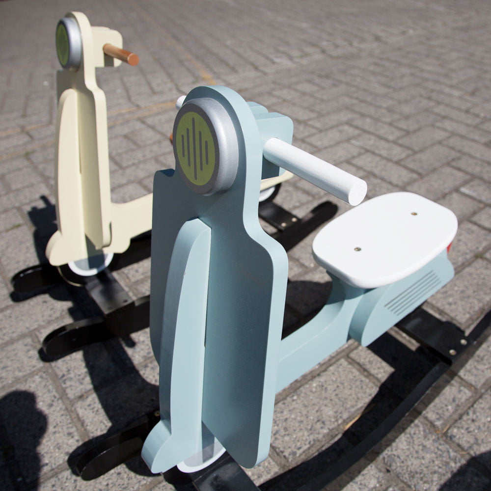 Balansoar Childhome Scooter MDF Menta - imagine 3