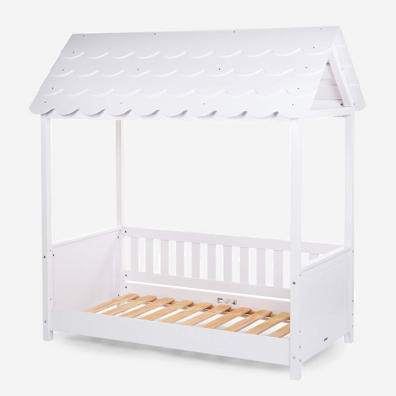 Pat Casuta Childhome 70x140 cm Lemn Alb - imagine 2