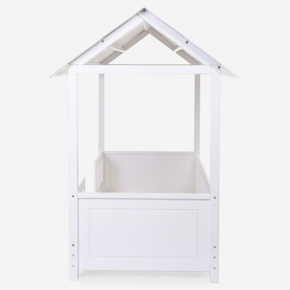 Pat Casuta Childhome 70x140 cm Lemn Alb - imagine 4