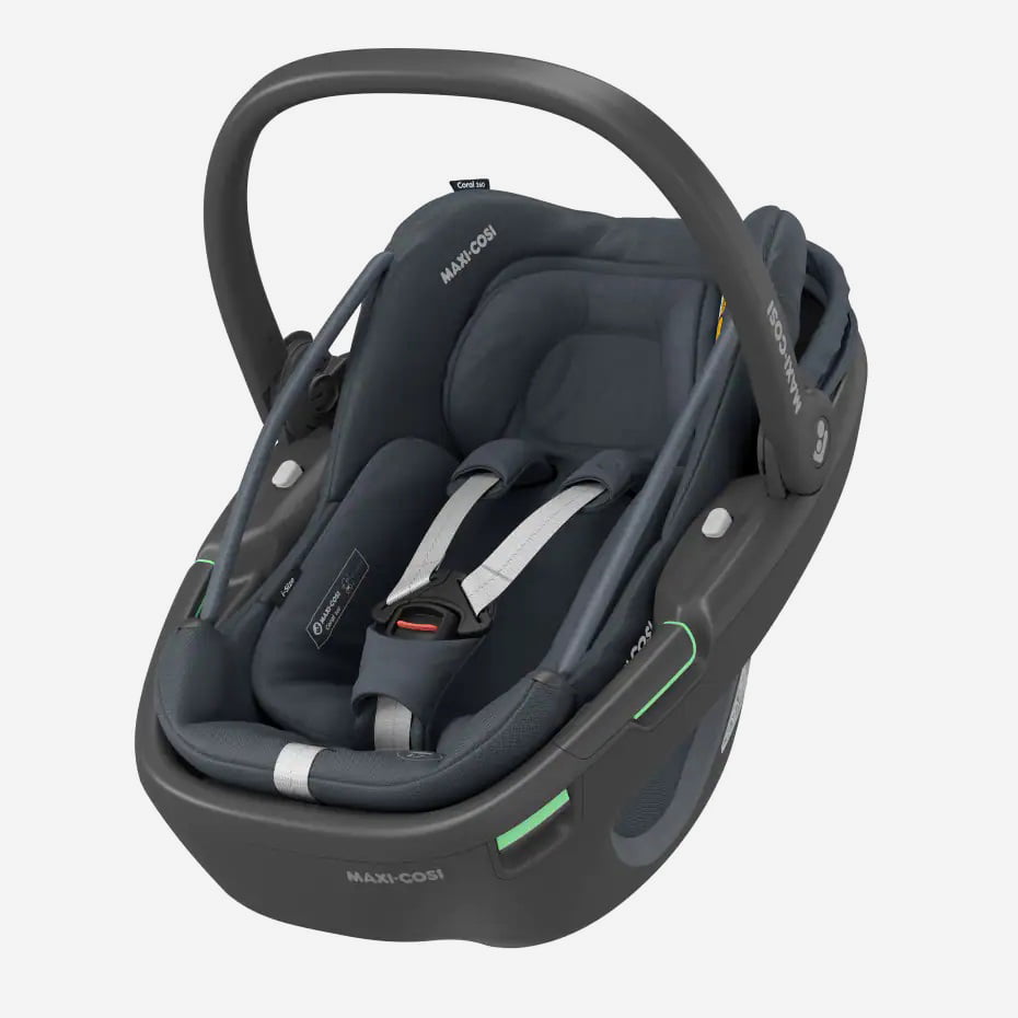 Scaun Auto Maxi-Cosi Coral 360 Black Shell | 0 - 12 Luni | 40 - 75 Cm | 0 - 12 Kg - imagine 2