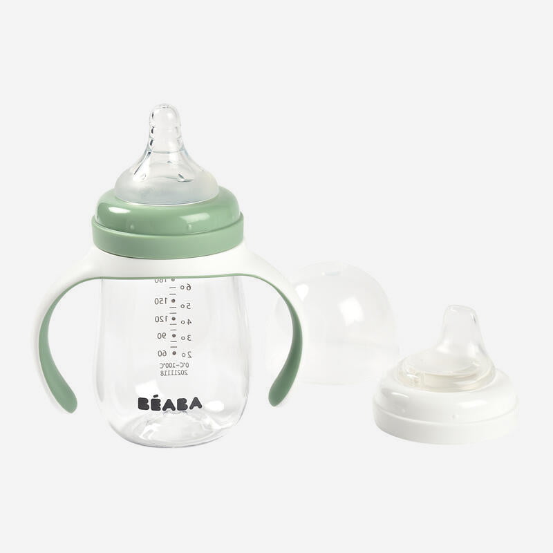 Biberon de invatare 2 in 1 din Tritan Beaba - imagine 3