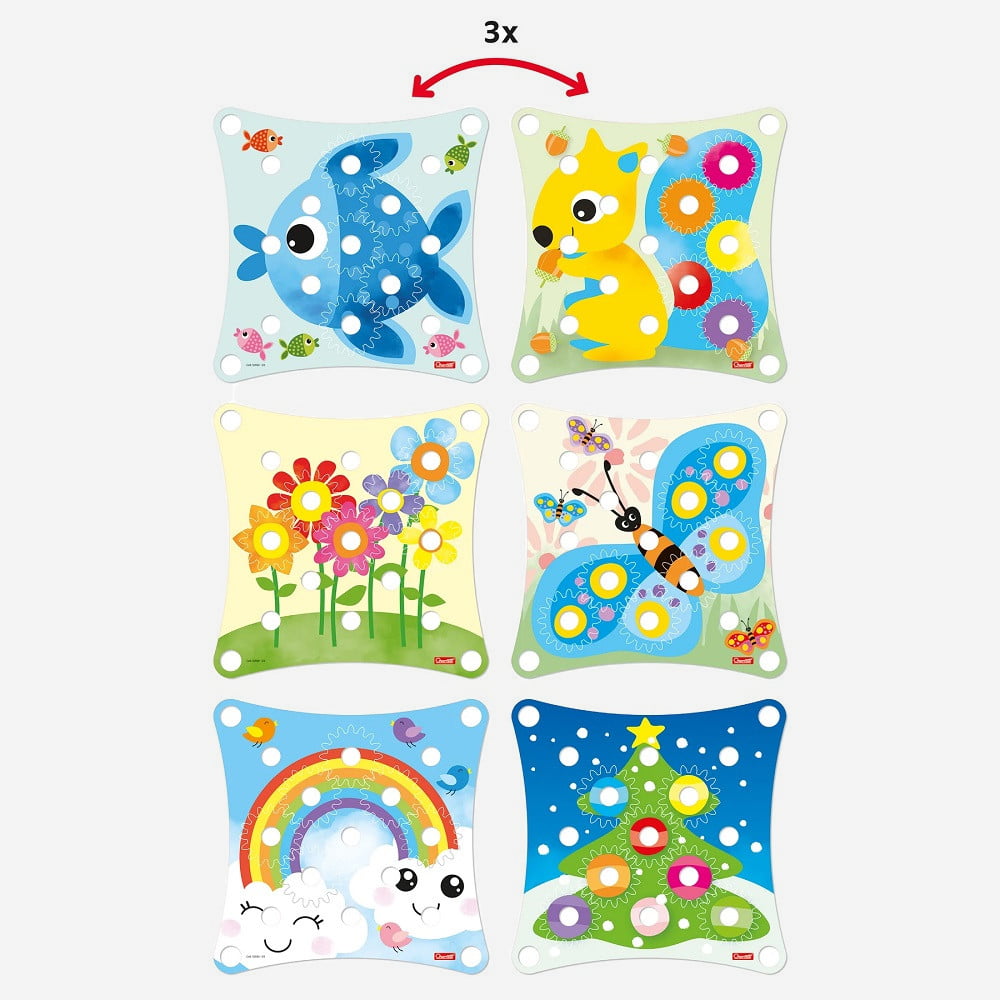 Joc educativ Quercetti Peggy Gears +2 Ani - imagine 3
