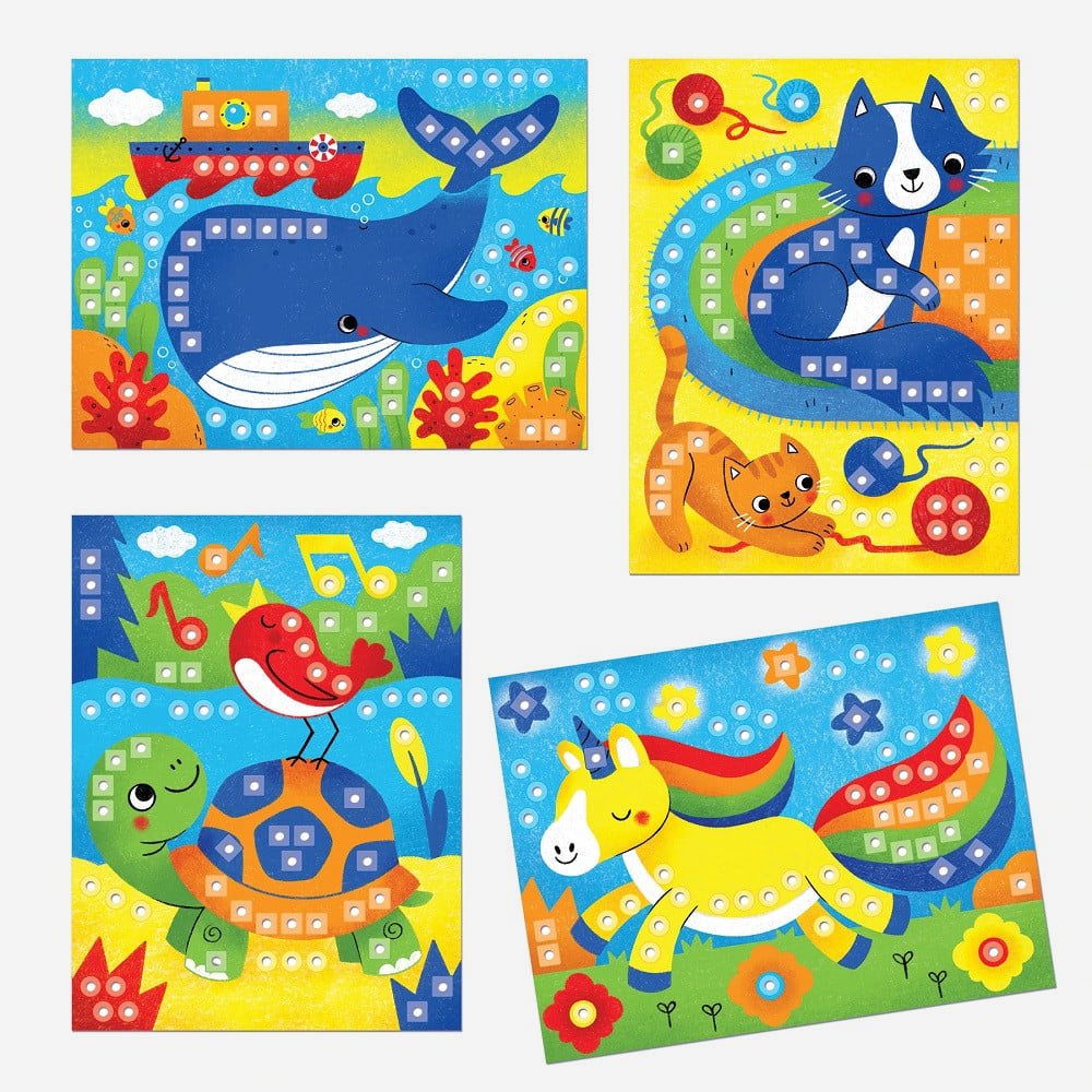Quercetti FantaColor Cards Animale +3 Ani - imagine 3