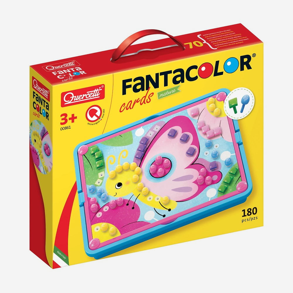 Quercetti FantaColor Cards Natura 3 Ani
