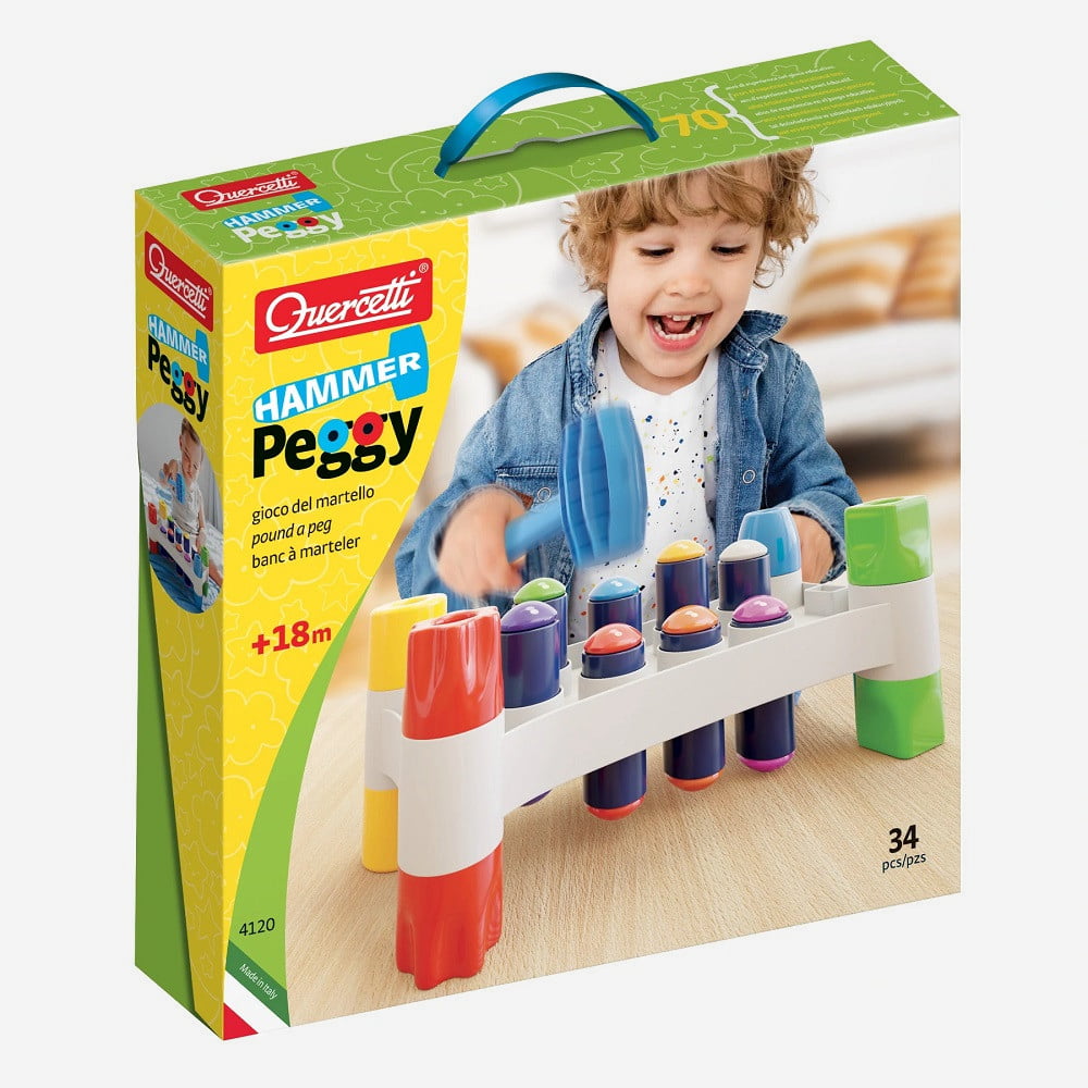Quercetti Hammer Peggy 18 Luni