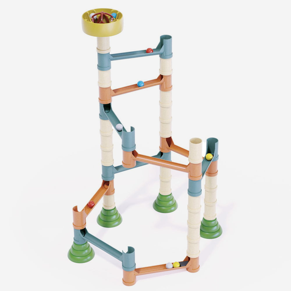 Quercetti Migoga Marble Run Bio 4-10 Ani - imagine 4