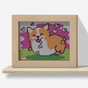 Pixel Art 4 Quercetti Kawaii Corgi 2