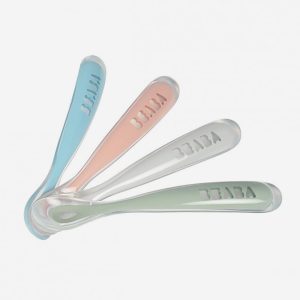 Set 4 Lingurite Ergonomice Silicon Beaba