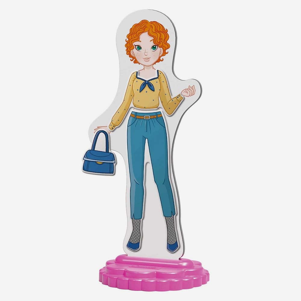 Joc pentru copii Quercetti Magnetic Fashion Maggie - imagine 3