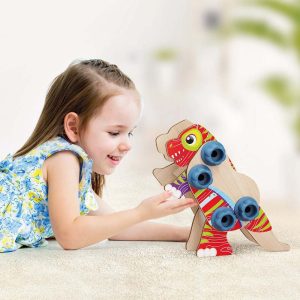 Joc pentru copii Set constructie dinozauri