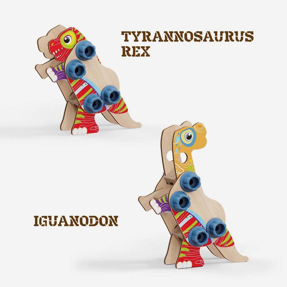 Joc pentru copii Set constructie dinozauri