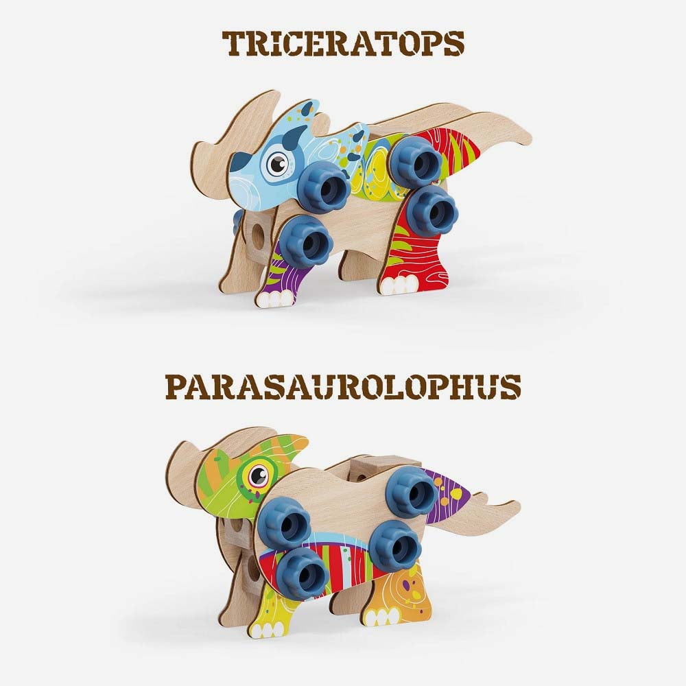 Joc pentru copii Set constructie dinozauri