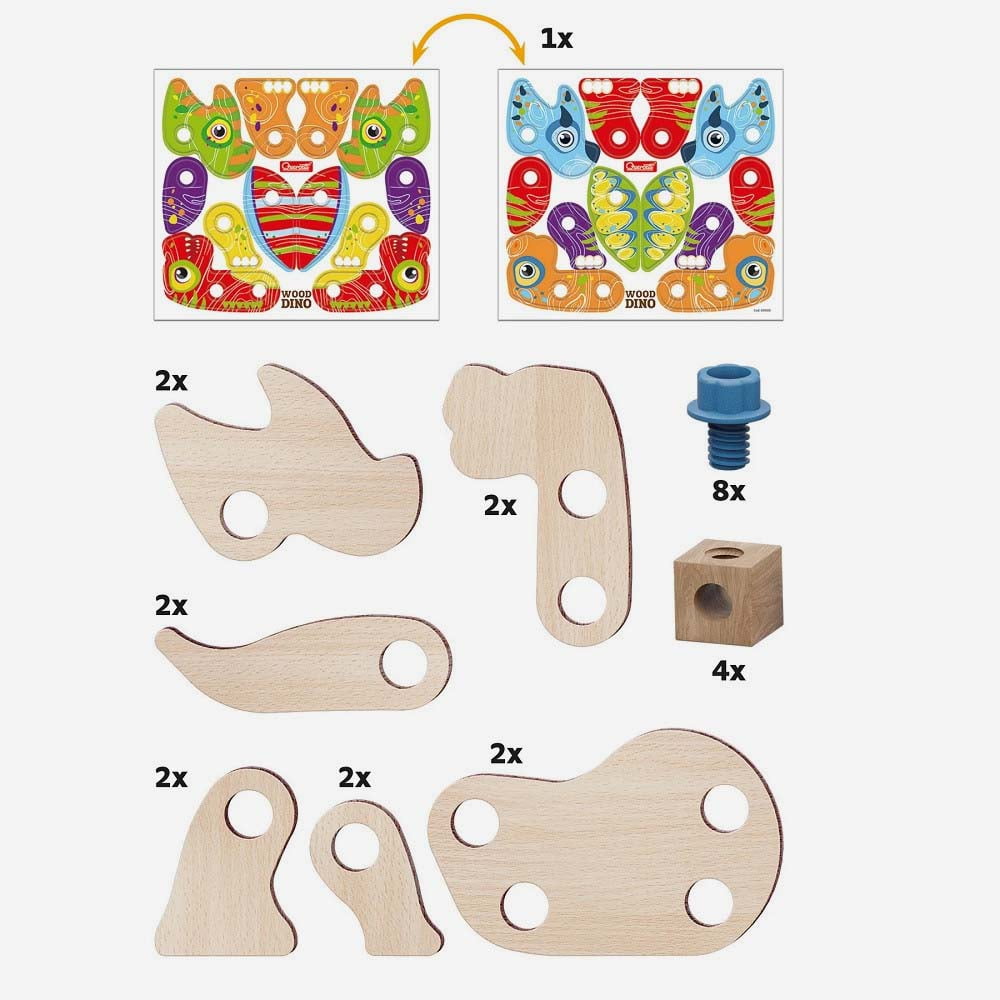 Joc pentru copii Set constructie dinozauri