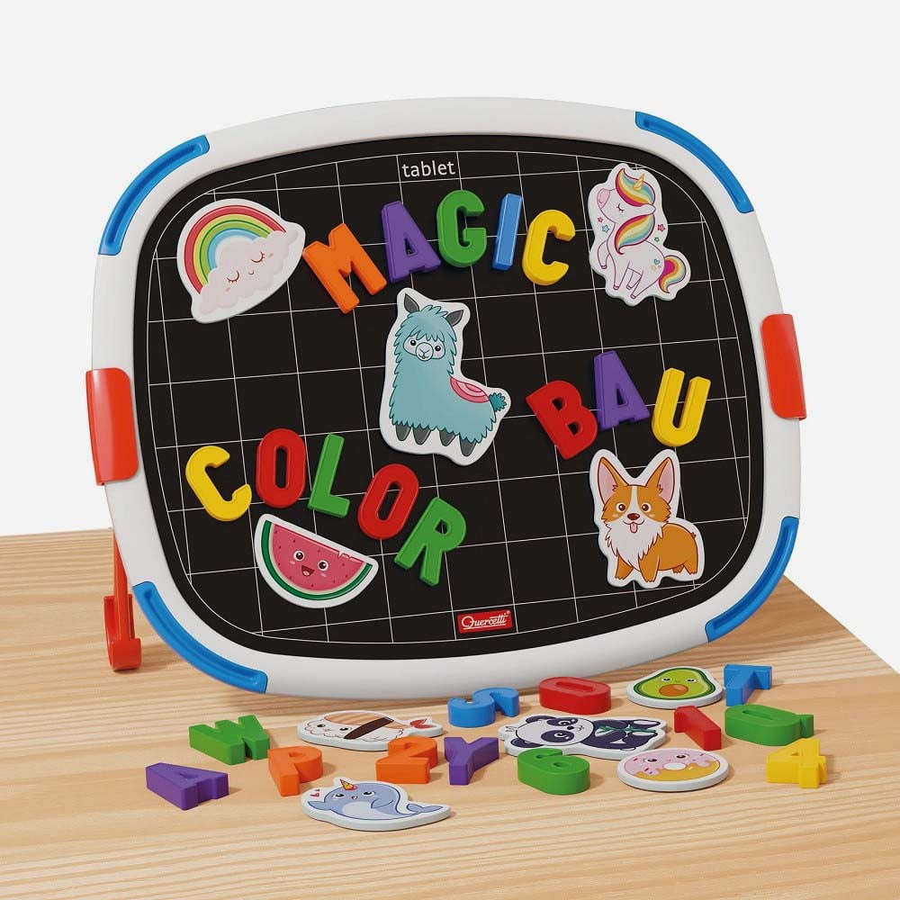 Joc pentru copii Quercetti Tableta Magnetica Litere Mari - imagine 2
