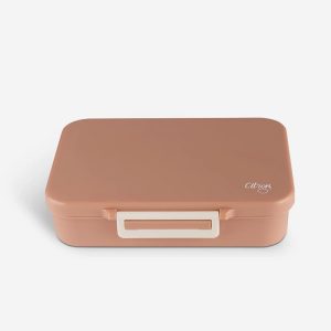 Caserola pranz din Tritan roz cu 4 compartimente - Citron
