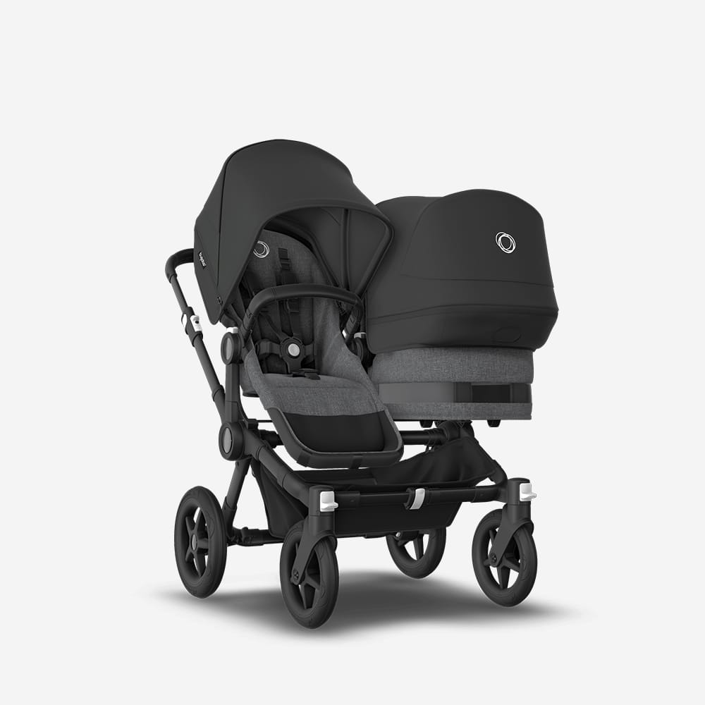 Carucior Bugaboo Donkey 5 Duo Black - imagine 3