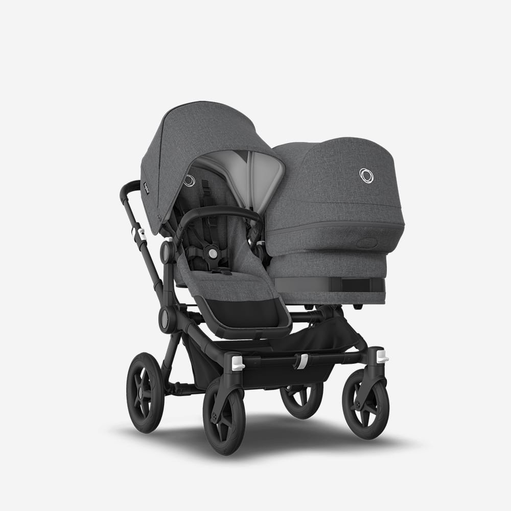 Carucior Bugaboo Donkey 5 Duo Black - imagine 2