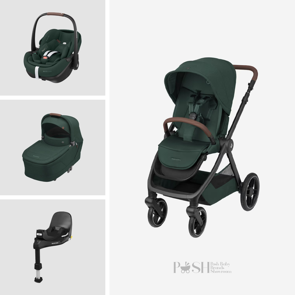 Carucior Maxi Cosi Oxford 4 in 1 Twillic Green