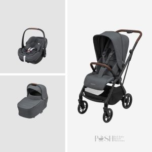 Carucior Maxi Cosi Leona2 3 in 1 Twillic Graphite