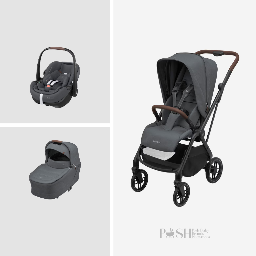 Carucior Maxi Cosi Leona2 3 in 1 Twillic Graphite
