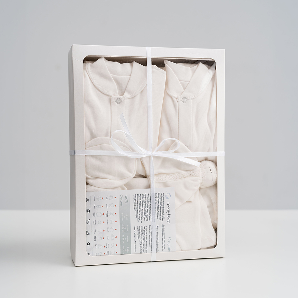 Set Nou Nascuti Din Bumbac Organic 16 Piese