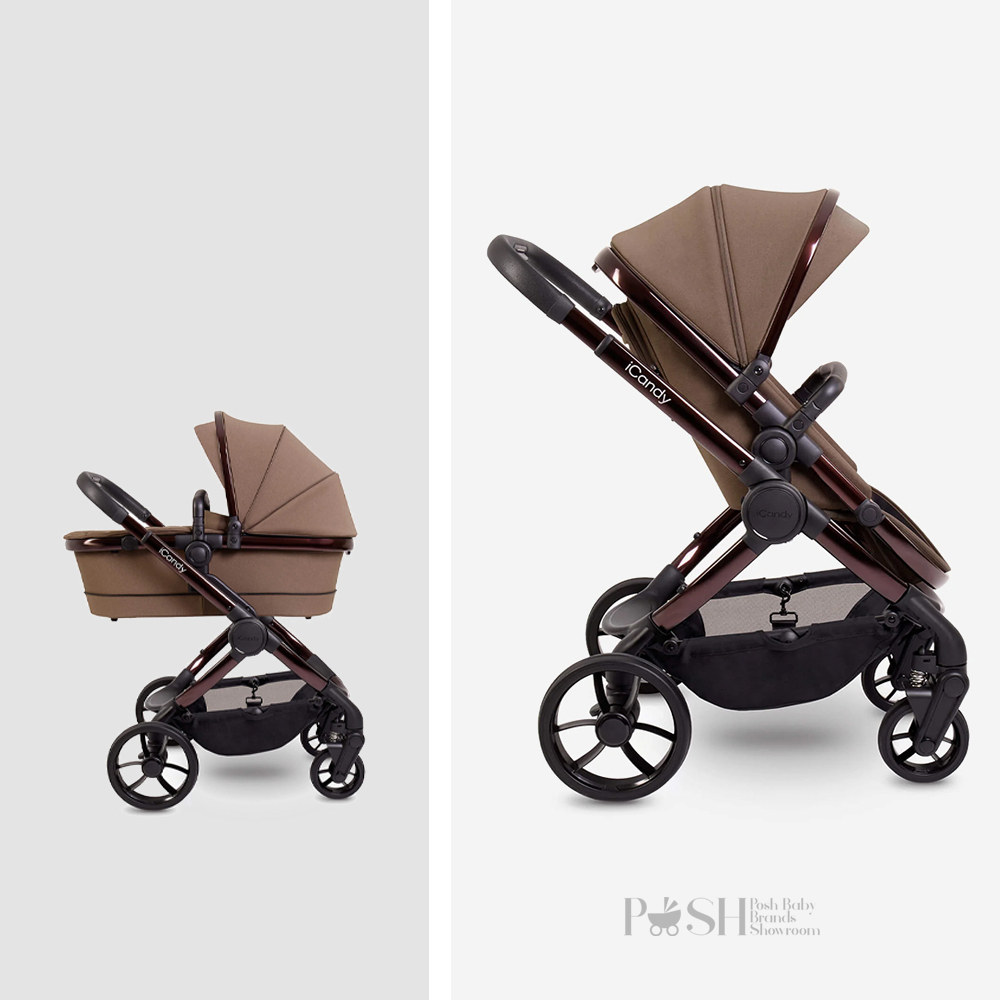 Carucior 2 in 1 iCandy Peach 7 Complete - imagine 2