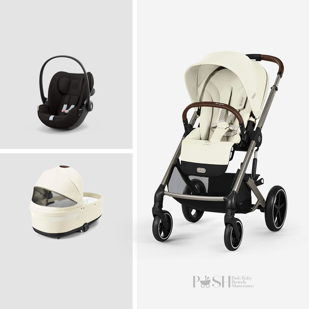 Carucior 3 in 1 Cybex Balios S Lux Seashell Beige