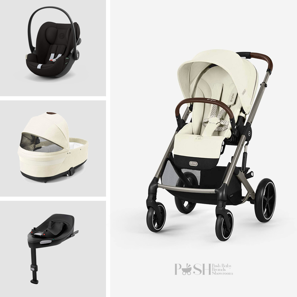 Carucior 4 in 1 Cybex Balios S Lux Seashell Beige
