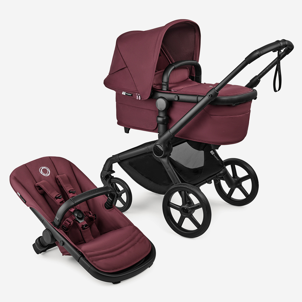 Carucior 2 in 1 Bugaboo Fox 5 Dark Cherry