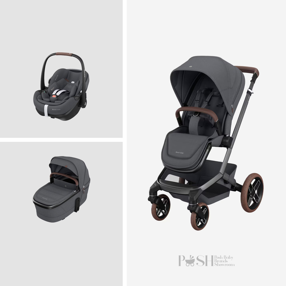 Carucior 3 in 1 Maxi Cosi Fame Twillic Graphite