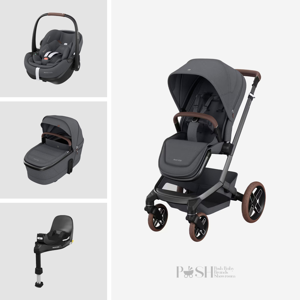 Carucior 4 in 1 Maxi Cosi Fame Twillic Graphite