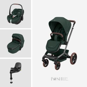 Carucior 4 in 1 Maxi Cosi Fame Twillic Green