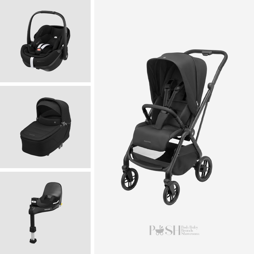 Carucior Maxi Cosi Leona2 4 in 1 Twillic Black