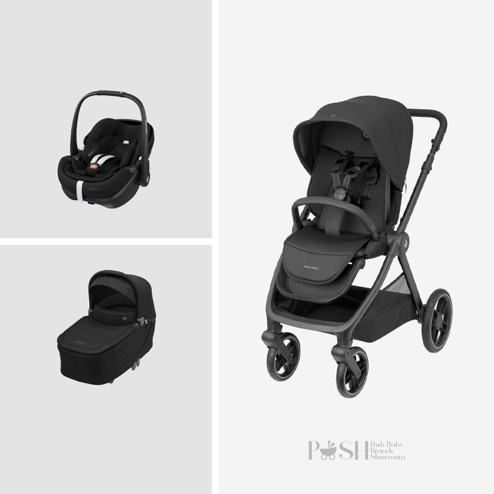 Carucior Maxi Cosi Oxford 3 in 1 Twillic Black
