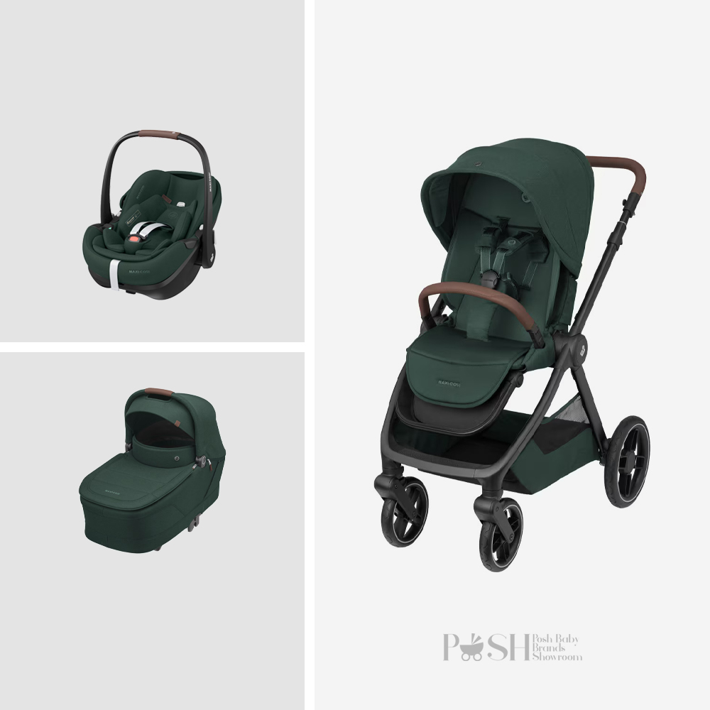 Carucior Maxi Cosi Oxford 3 in 1 Twillic Geen