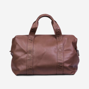 Geanta de infasat Childhome Mommy Bag Signature Vegan Leather